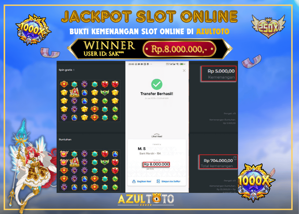 JACKPOT SLOT STARLIGHT PRINCESS RP.8.000.000,- LUNAS DI AZULTOTO!