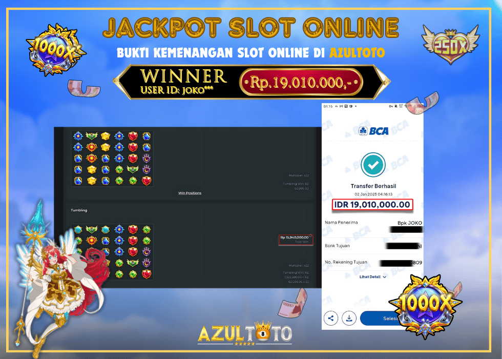 JACKPOT SLOT STARLIGHT PRINCESS RP.19.010.000,- LUNAS DI AZULTOTO!