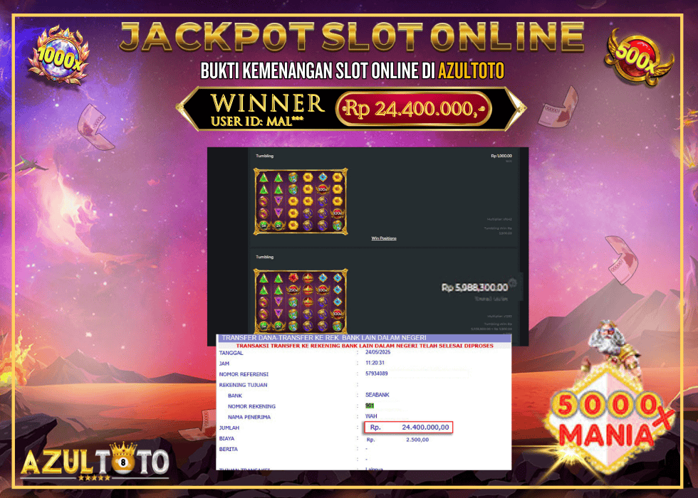 JACKPOT SLOT GATES OF OLYMPUS 15000X MANIA RP.24.400.000,- LUNAS DI AZULTOTO!